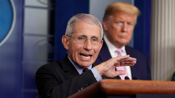 Bác sĩ Anthony Fauci. Ảnh: Reuters