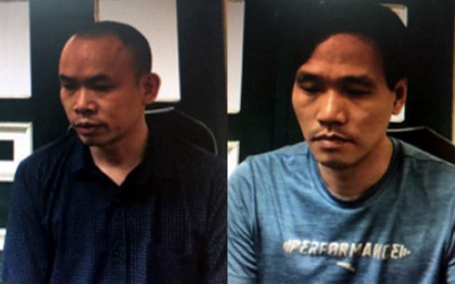 Hai đối tượng bị bắt giữ.