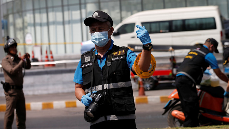 Cảnh sát Thái Lan. Ảnh: Reuters