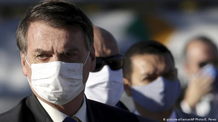Tổng thống Brazil Jair Bolsonaro. Ảnh: AP