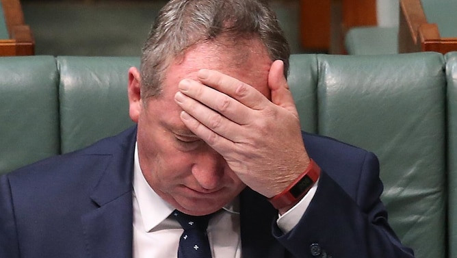 Phó Thủ tướng Úc Barnaby Joyce. Ảnh: News Corp Australia