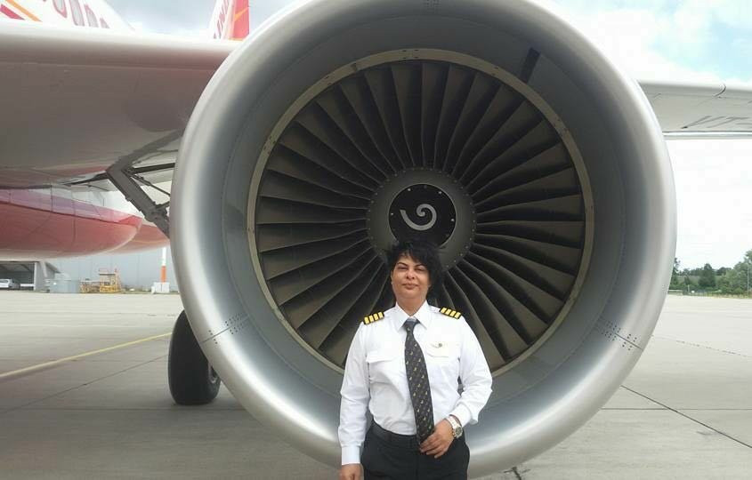 Nữ cơ trưởng Anupama Kohli. Ảnh: Air India