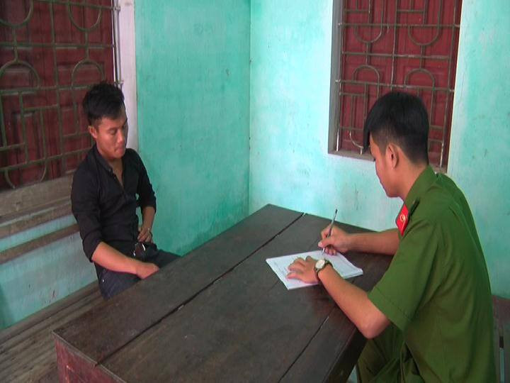 Nghi can Nguyễn Công Chính tại CQĐT.