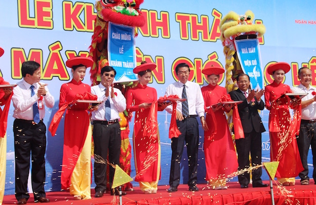 Khánh thành nhà máy điện gió Bạc Liêu với 62 turbine gió, nguồn năng lượng sạch phát triển