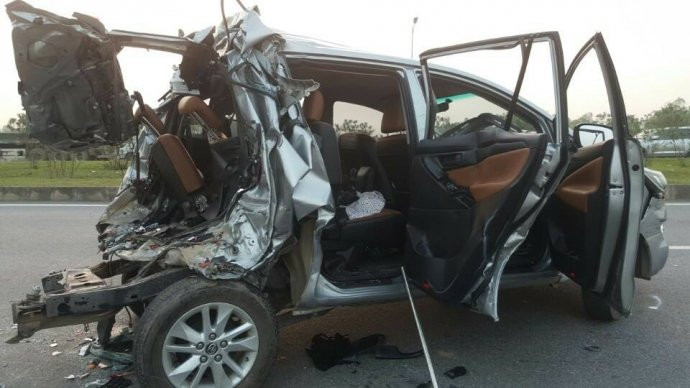 Hiện trường vụ tai nạn