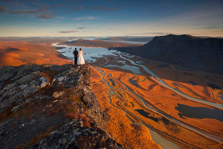 Cặp đôi du hí qua 10.000km để chụp ảnh cưới