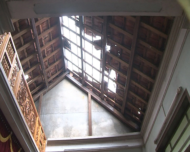 Hiện trường của trận lốc xoáy