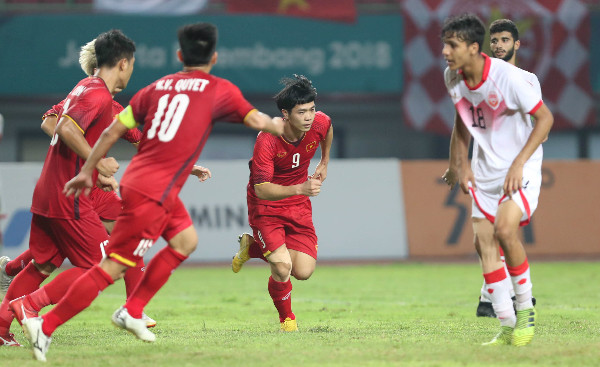 Công Phượng và đồng đội lập kỳ tích. Ảnh: Vnexpress