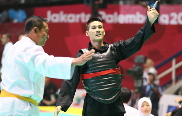 Nguyễn Ngọc Toàn thua ngược võ sĩ chủ nhà. Ảnh: Zing 