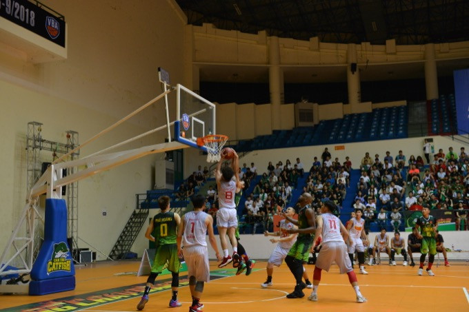 Saigon Heat ra mắt các ngôi sao trẻ tại VBA 2018