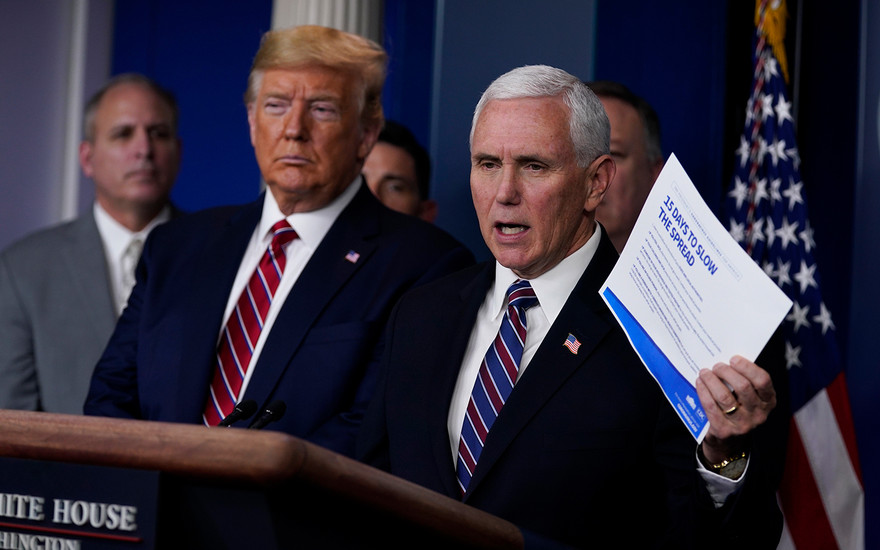 Phó Tổng thống Mỹ Mike Pence. Ảnh: AP