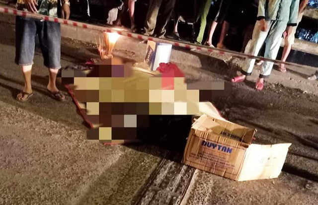 Hiện trường vụ án mạng đau lòng xảy ra tại cầu Đôi.