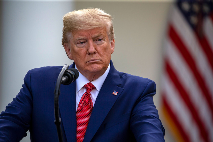 Tổng thống Mỹ Trump. Ảnh: Getty