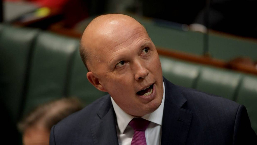 Bộ trưởng Nội vụ Úc – ông Peter Dutton. Ảnh: Stuff