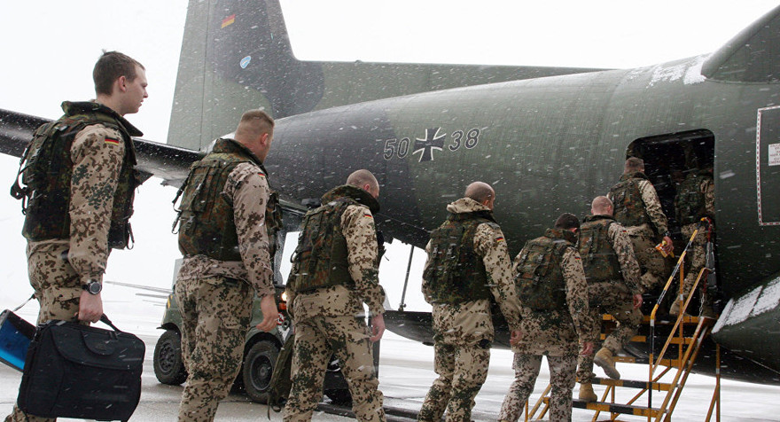 Các binh sĩ Đức. Ảnh: AP