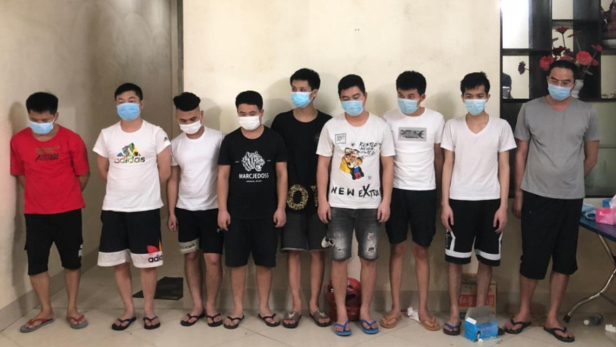 Công an tĩnh VĨnh Phúc bắt giữ người Trung Quốc