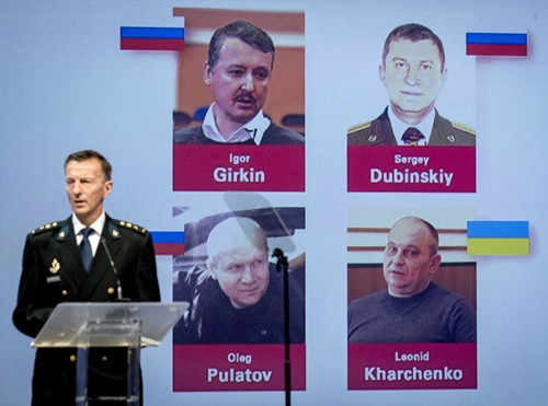 Chân dung 4 nghi phạm vừa được công bố. Ảnh: AFP