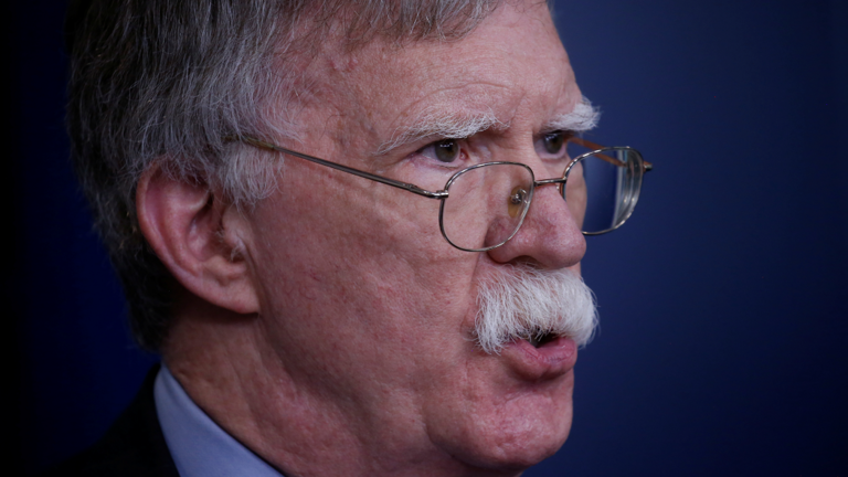 Cố vấn an ninh Mỹ John Bolton. Ảnh: Reuters