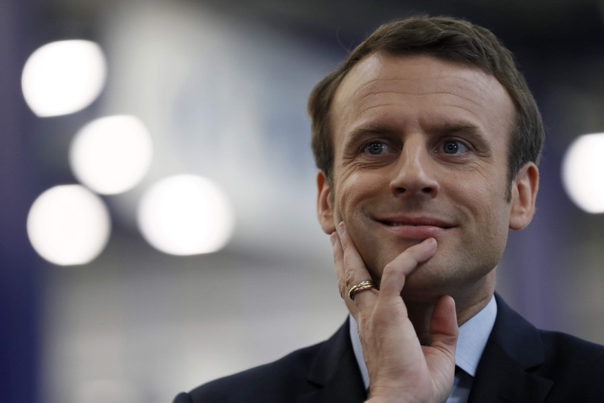 Tổng thống Pháp Emmanuel Macron. Ảnh: AP
