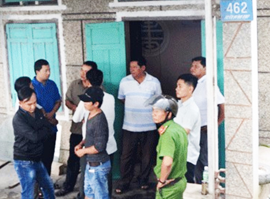 Căn nhà trọ, nơi anh Toàn tự tử