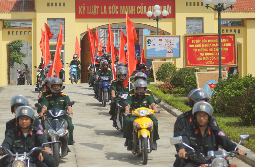 Tưng bừng ngày hội Thanh niên với văn hóa giao thông