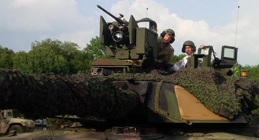 Xe tăng quân sự Romania. Ảnh: Sputnik News