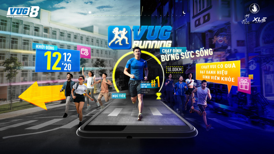 Khởi động giải chạy online lớn nhất dành riêng cho sinh viên
