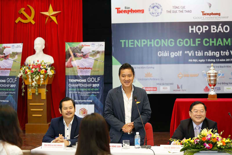 Cựu danh thủ Nguyễn Hồng Sơn là Đại sứ giải Golf Tiền Phong Championship 2017