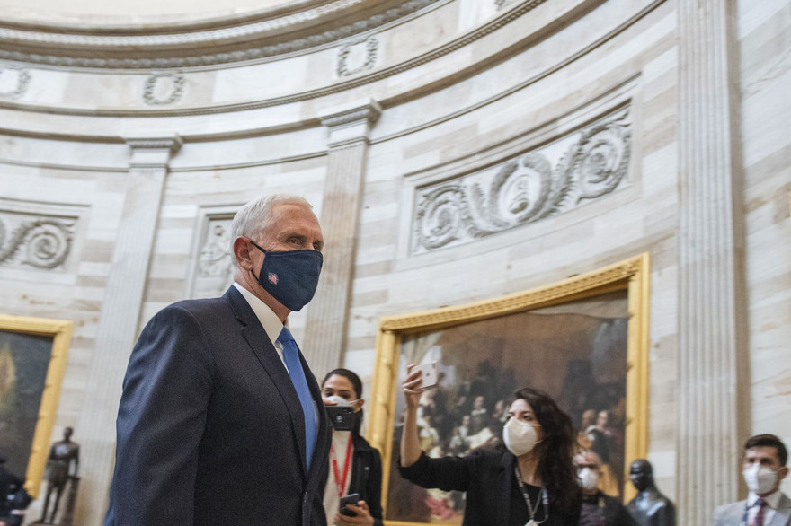 Phó Tổng thống Mike Pence. Ảnh: Washington Post