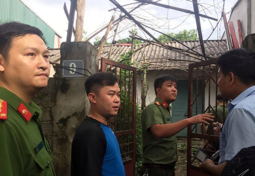 Cơ quan An ninh Bộ Công an khám xét nơi ở bị can Đỗ Mạnh Tuấn.