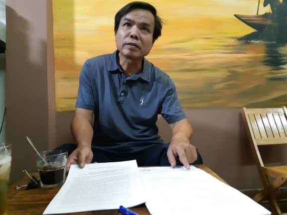 Ông Lương Xuân Bình, gần 4 năm "đội đơn" tố cáo tham nhũng. Ảnh: M.Đ