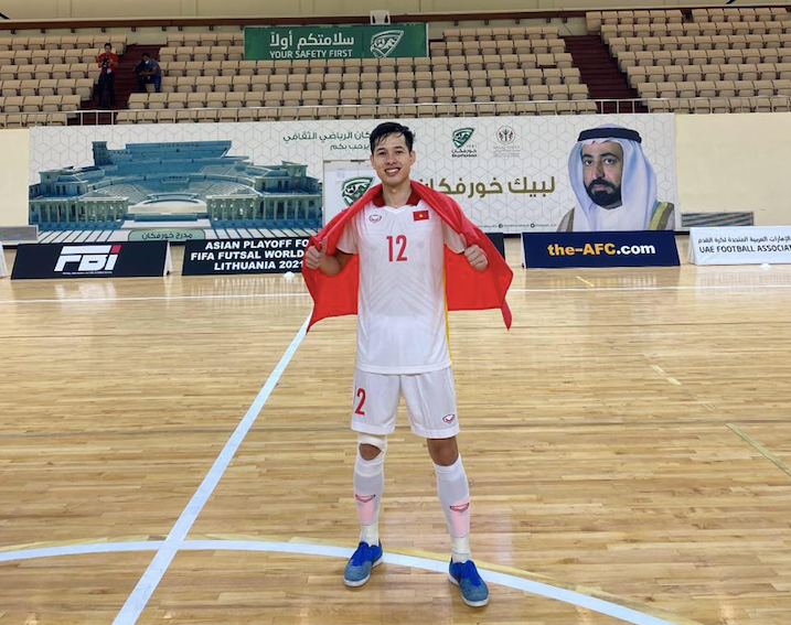 Nguyễn Thành Tín tại VCK FIFA Futsal World Cup 2021