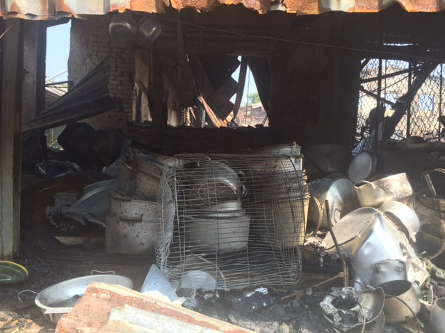 Hàng trăm tỷ hóa tro than trong vụ cháy chợ ở Hà Tĩnh