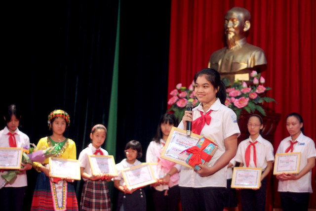 Em Chu Thị Minh Giang (giải Nhất)