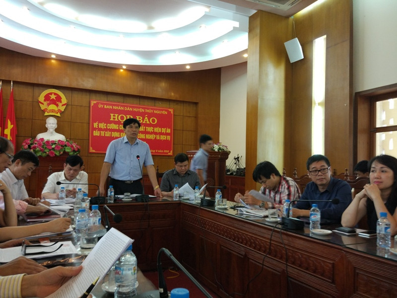 Hải Phòng: Cưỡng chế thu hồi đất khu công nghiệp VSIP