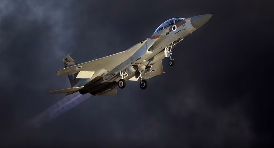 Máy bay chiến đấu của Israel. Ảnh: AFP