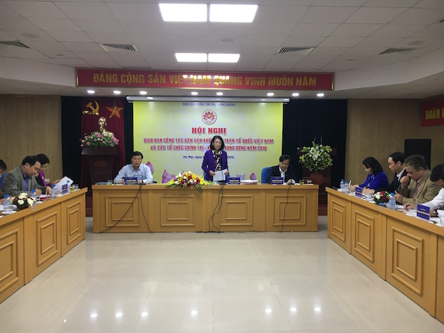 Trưởng ban Dân vận T.Ư Trương Thị Mai: Đoàn Thanh niên làm tốt công tác dân vận