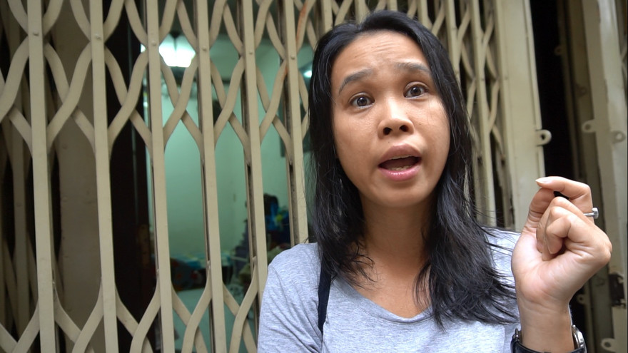 Chị Trần Như Nguyễn kể lại sự việc.