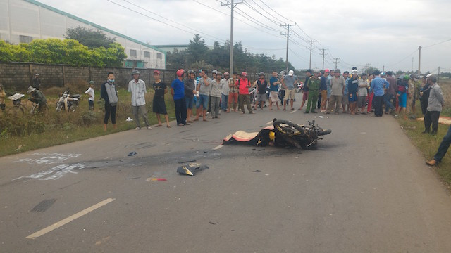 Hiện trường vụ tai nạn