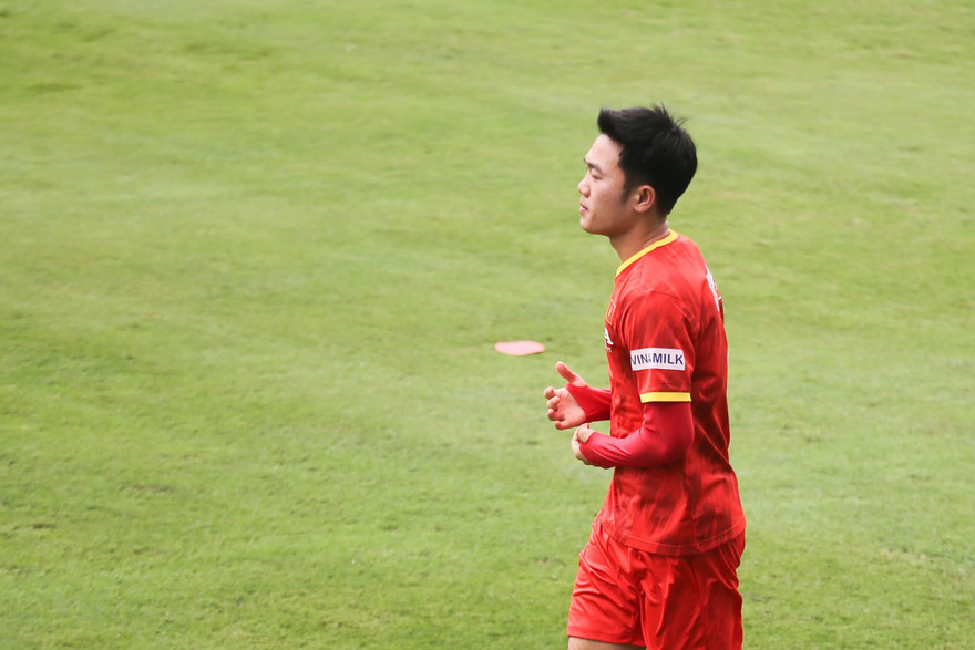 Xuân Trường khẳng định ĐTVN sẽ cố gắng có từ 4-6 điểm sau 3 trận ở vòng loại thứ 2 World cup 2022 khu vực châu Á. Ảnh Anh Tuấn