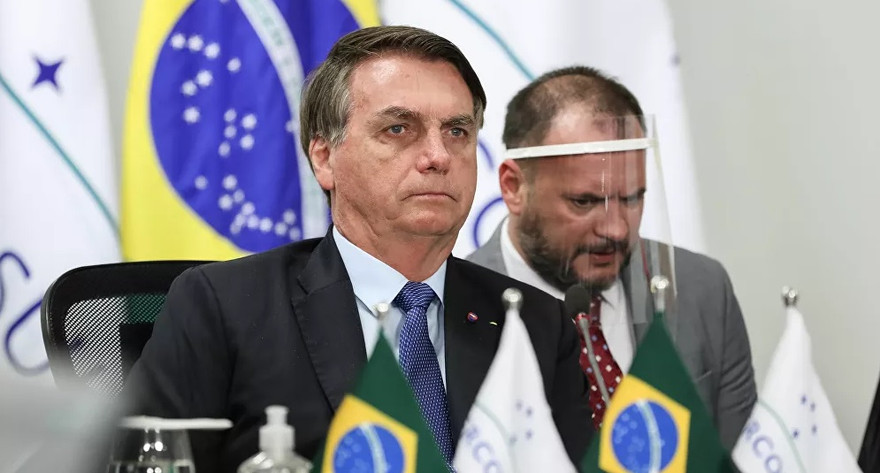 Tổng thống Brazil Jair Bolsonaro. Ảnh: Reuters