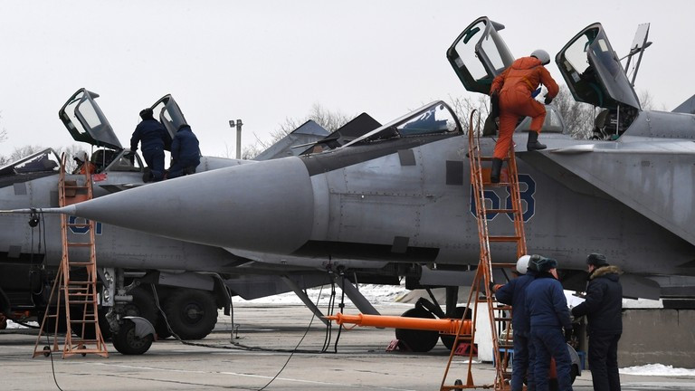 Máy bay MiG-31. Ảnh: Sputnik