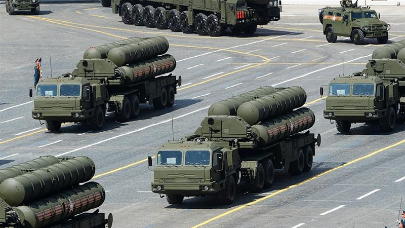 Hệ thống tên lửa phòng thủ S-400 Nga. Ảnh: RIA Novosti