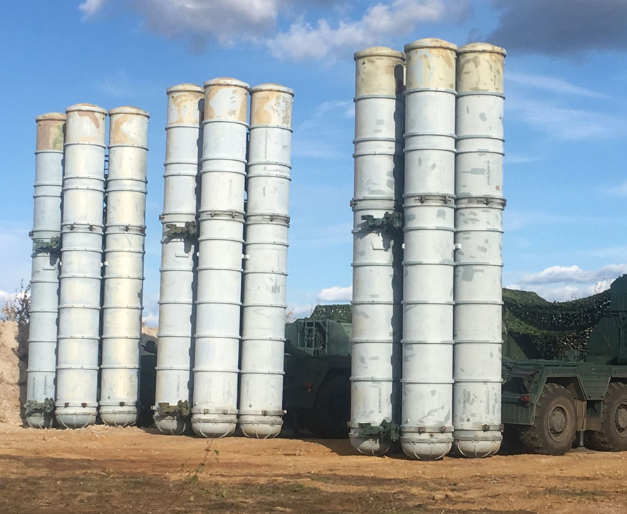 Hệ thống phòng thủ S-400. Ảnh: Bộ Quốc phòng Nga