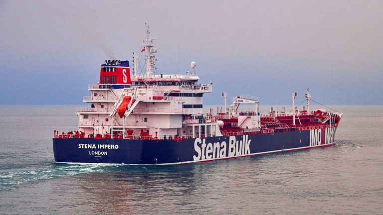 Tàu Stena Impero. Ảnh: Reuters