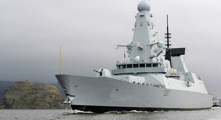 Tàu khu trục HMS Duncan. Ảnh: Sputnik