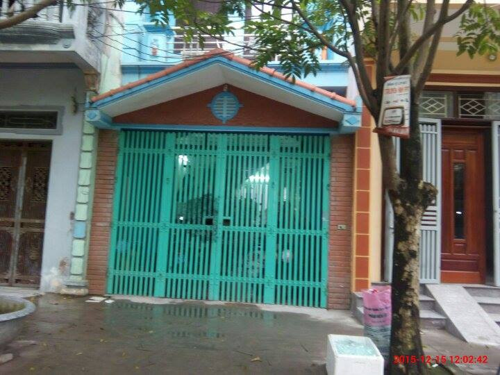 Nhà riêng trung tá Lê Đức Tùng, nơi xảy ra vụ nổ súng. Ảnh: Minh Đức