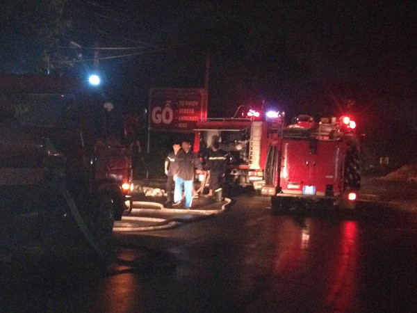 Hiện trường vụ cháy