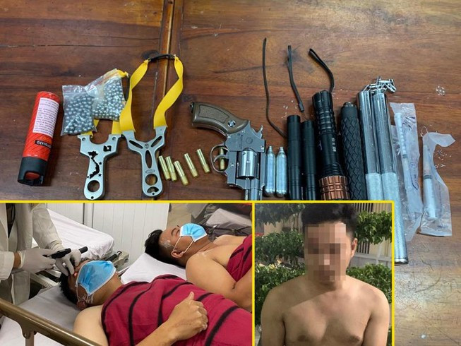 CSGT bị tấn công khi dừng xe kiểm tra người vi phạm