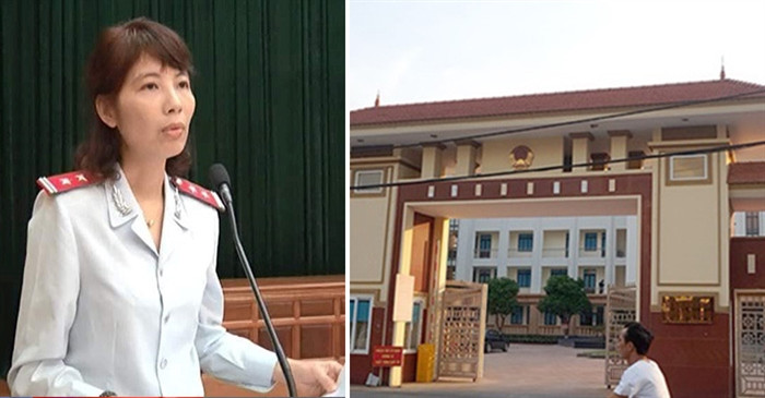 Bà Nguyễn Thị Kim Anh, Trưởng đoàn Thanh tra Bộ Xây dựng trước khi bị bắt.